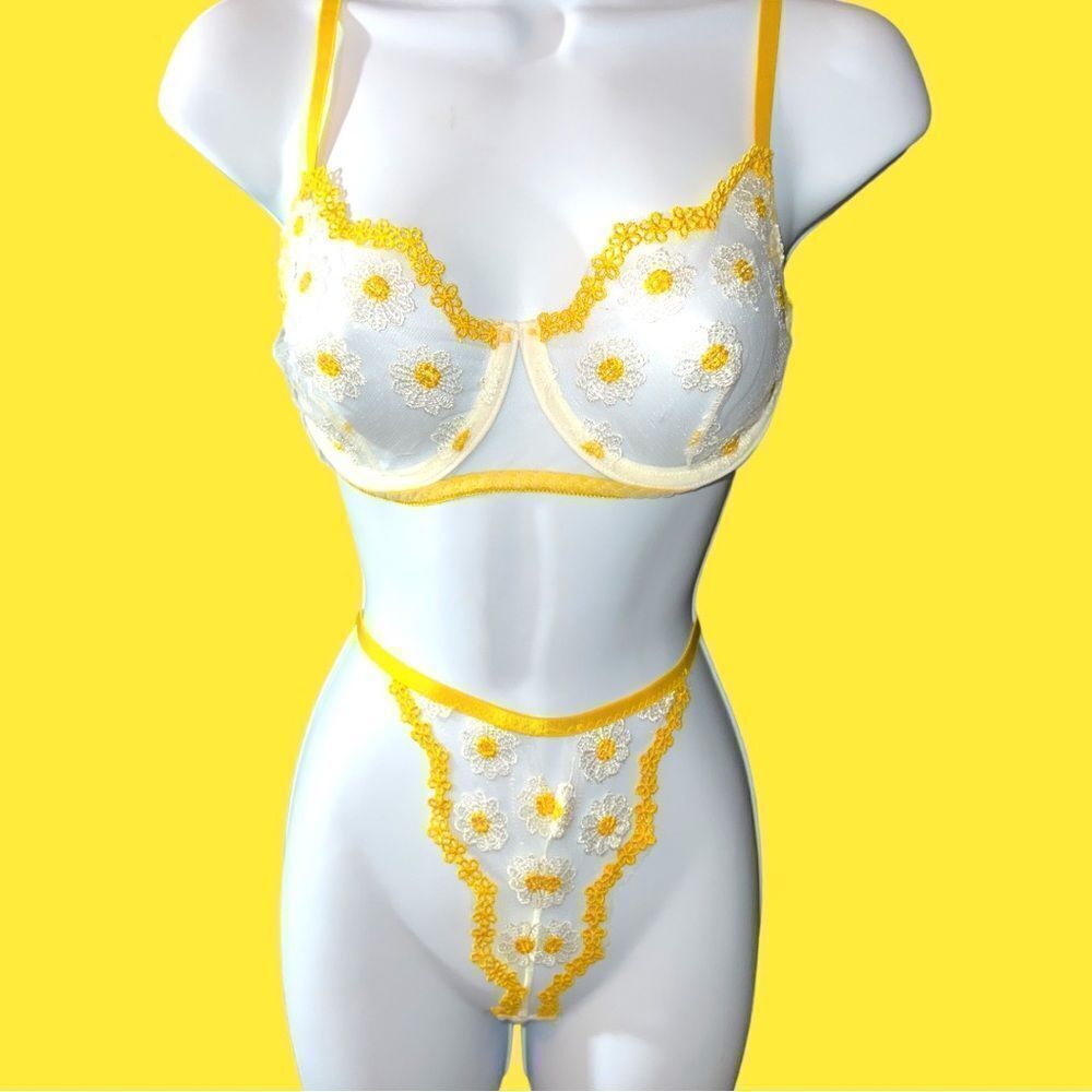 new 2 piece adorable  bra/pantie lingerie set!